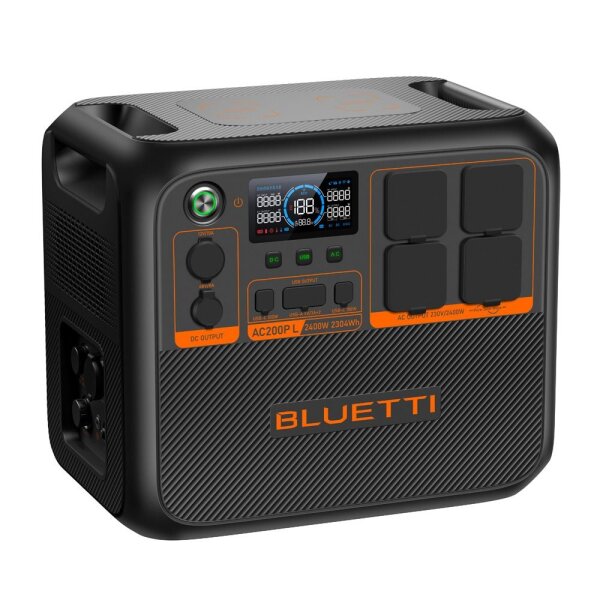 Bluetti AC200PL Powerstation LiFePO4 2304Wh 2400W 45Ah