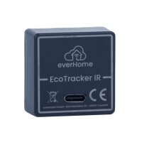 Ecotracker in blau mit USB-C Anschluss
