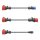 Adapterkabel SET von go-e Gemini flex auf Haushaltssteckdose, CEE blau und CEE rot
