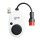 weiße Gemini Flex 2.0 Wallbox mit CEE Stecker rot und eSim