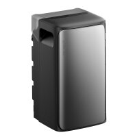 Batteriespeicher in schwarz/grauen Gehäuse