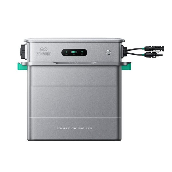 Das Bild zeigt die Abbildung des Zendure SF800PRO ink. einer Batterie